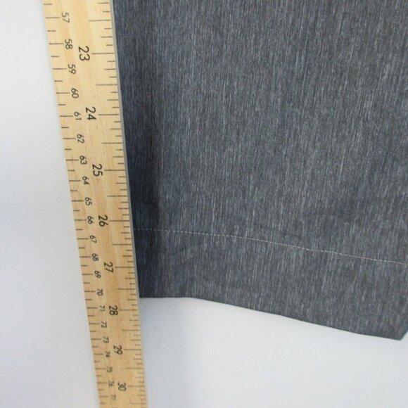 Eddie Bauer Voyager Ankle Pants Women 10 Grey Stretch Casual Travel Office 242 - Picture 11 of 12